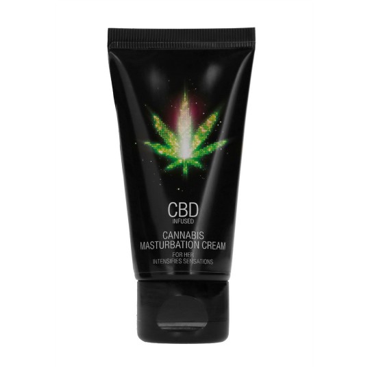 CBD CANNABIS MASTURBATION CREAM FOR HER - 2 FL OZ / 50 ML