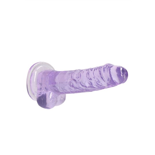 REALISTIC DILDO WITH BALLS - 7 / 18 CM