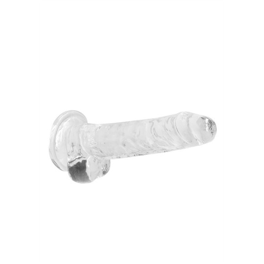 REALISTIC DILDO WITH BALLS - 7 / 18 CM