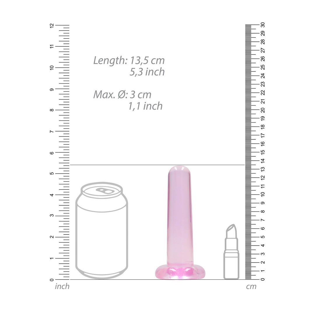 NON-REALISTIC DILDO WITH SUCTION CUP - 5 / 13,5 CM