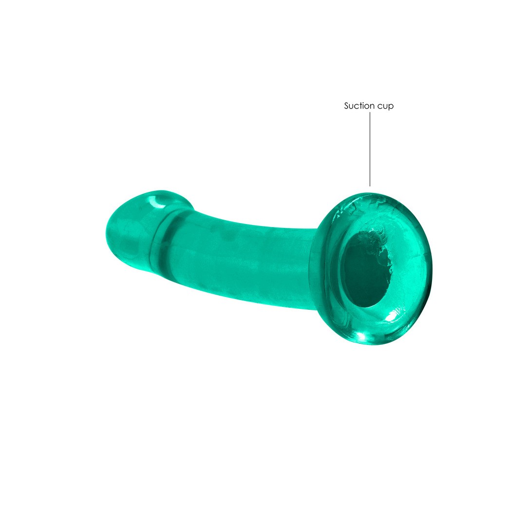 NON-REALISTIC DILDO WITH SUCTION CUP - 7 / 17 CM