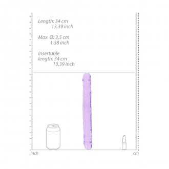 REALISTIC DOUBLE DONG - 13\'\' / 34 CM