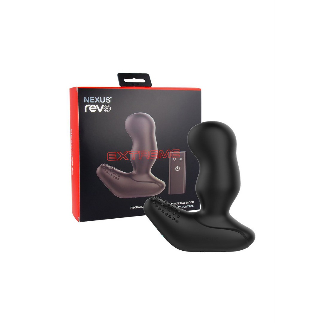 REVO EXTREME - WATERPROOF ROTATING PROSTATE MASSAGER WITH REMOTE CONTROL