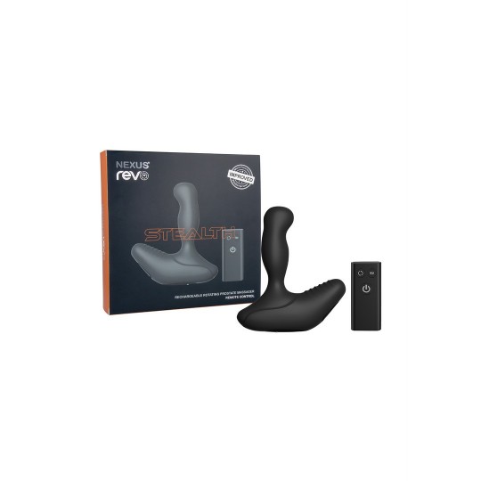 REVO STEALTH - WATERPROOF ROTATING PROSTATE MASSAGER WITH REMOTE CONTROL