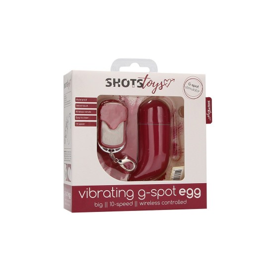 WIRELESS VIBRATING G-SPOT EGG - LARGE