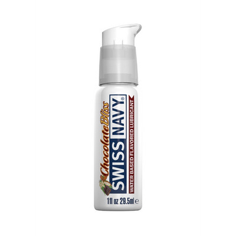 LUBRICANT WITH CHOCOLATE BLISS FLAVOR - 1 FL OZ / 30 ML