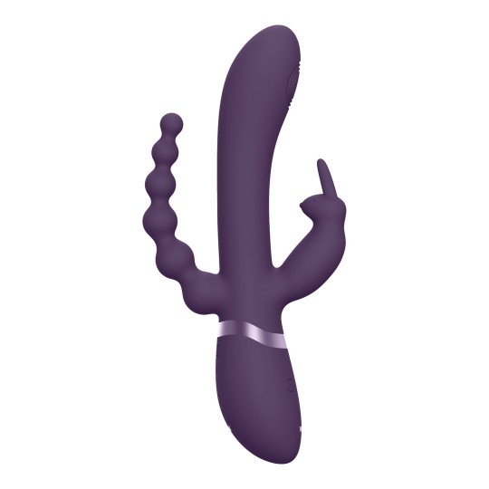 RINI - PULSE WAVE  VIBRATING DOUBLE PENETRATION RABBIT - PURPLE