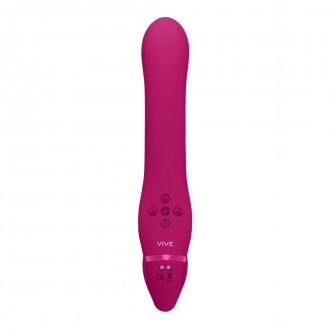 AI - DUAL VIBRATING  AIR WAVE TICKLER STRAPLESS STRAPON