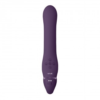 AI - DUAL VIBRATING  AIR WAVE TICKLER STRAPLESS STRAPON