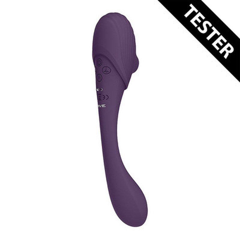 MIRAI - DOUBLE ENDED PULSE WAVE  AIR WAVE BENDABLE VIBRATOR - TESTER