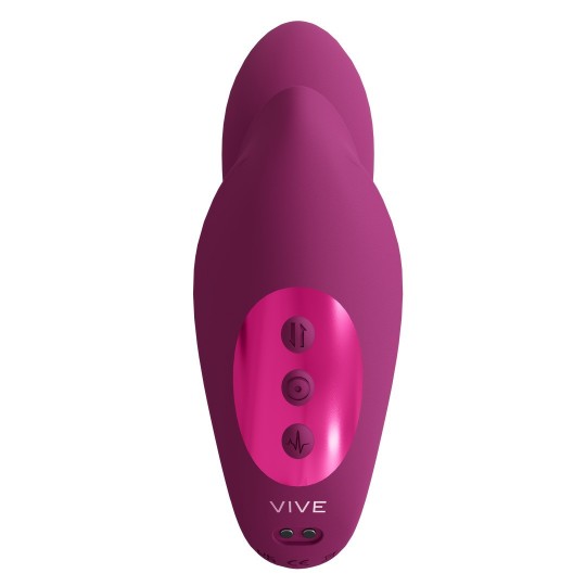 YUKI - DUAL MOTOR G-SPOT VIBRATOR WITH MASSAGING BEADS - PINK