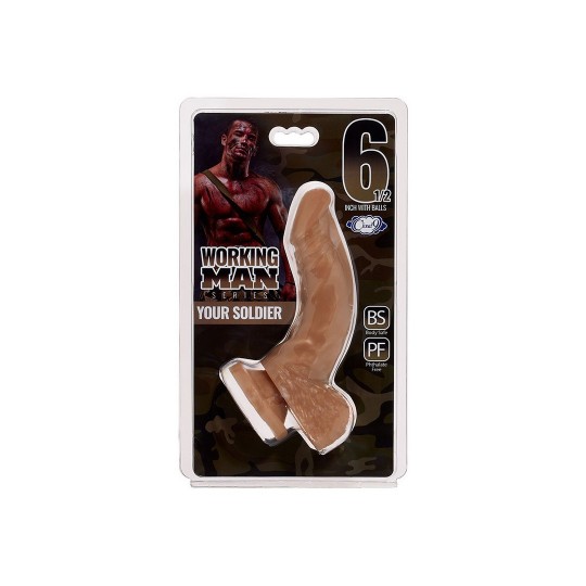 WORKING MAN - YOUR SOLDIER DILDO - 6.5 / 16,5 CM