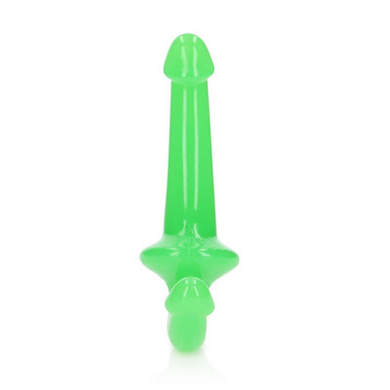 STRAPLESS STRAP-ON - GLOW IN THE DARK - 6&#039;&#039; / 13,5 CM