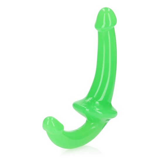 STRAPLESS STRAP-ON - GLOW IN THE DARK - 6&#039;&#039; / 13,5 CM