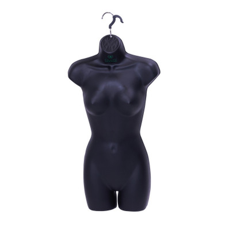 OUCH! GITD MANNEQUIN FULL BODY FEMALE - BLACK