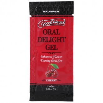 ORAL DELIGHT GEL - CHERRY - BULK REFILL - 48 PIECES - 0.24 OZ / 7 GR