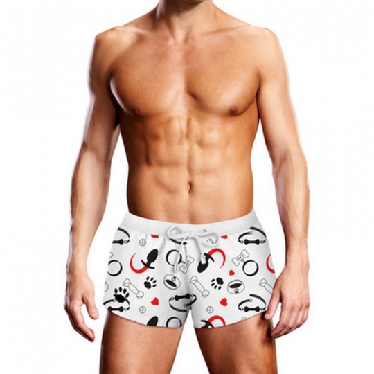 SWIM TRUNK PUPPIE PRINT