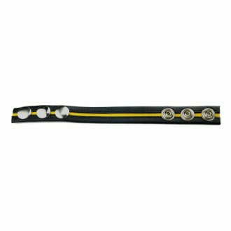 COCK STRAP - BLACK/YELLOW