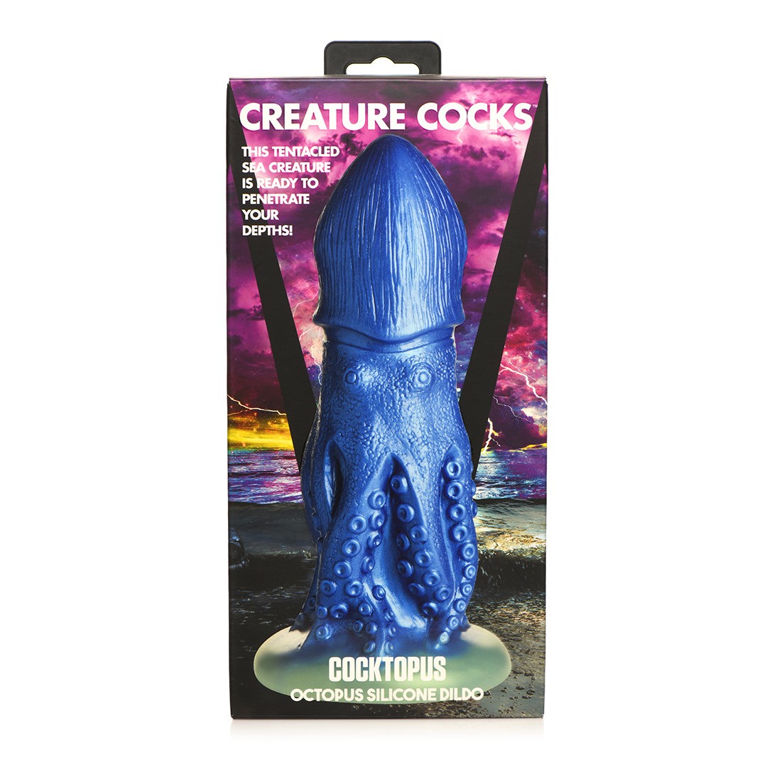 COCKTOPUS OCTOPUS - SILICONE DILDO - BLUE