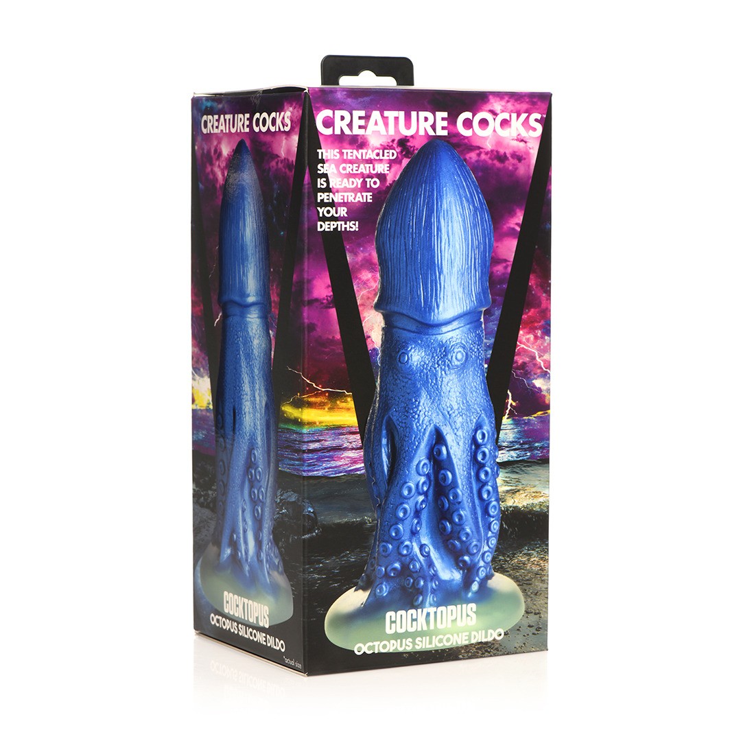 COCKTOPUS OCTOPUS - SILICONE DILDO - BLUE