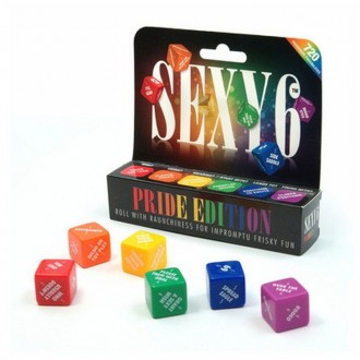 SEXY 6 DICE - SEXY PRIDE DICE