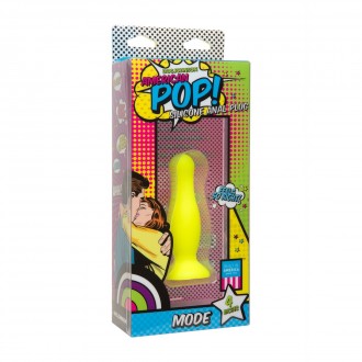 AMERICAN POP - MODE - SILICONE ANAL PLUG - 4' / 10 CM