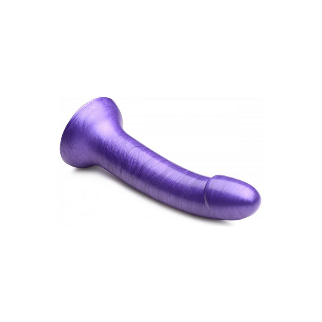 G-TASTIC - METAL SILICONE DILDO - 7 / 17,8 CM