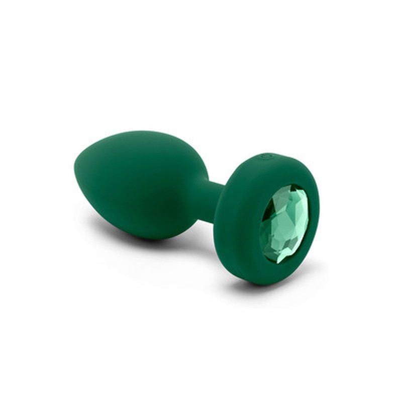 EMERALD - VIBRATING BUTT PLUG - M/L