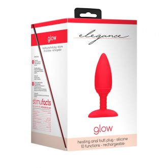 GLOW - HEATING ANAL BUTT PLUG