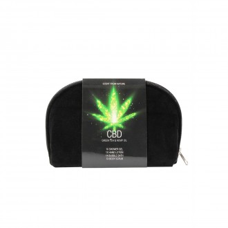 CBD TOILET SET GREEN TEA HEMP OIL