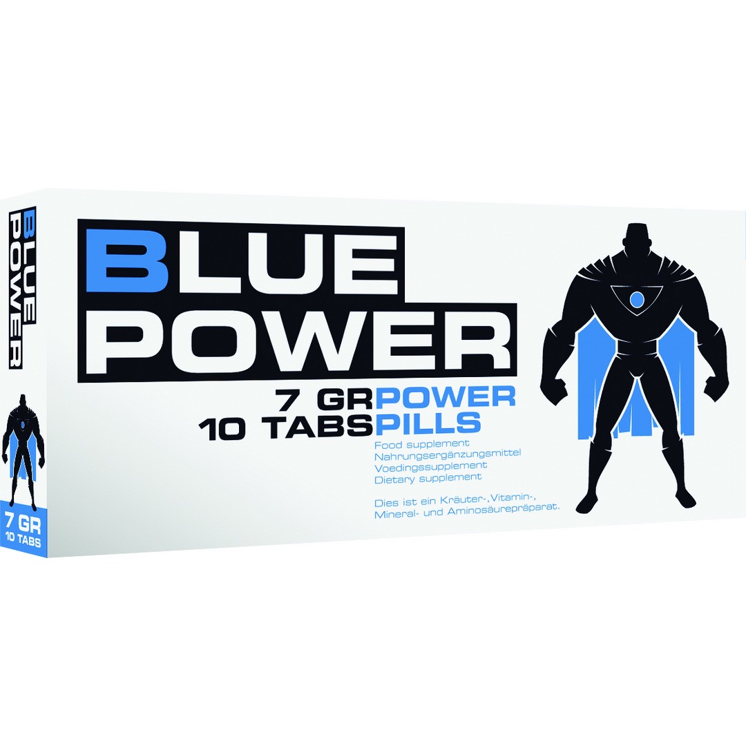 CÁPSULAS ESTIMULANTESBLUE POWER - 10 UNIDADES