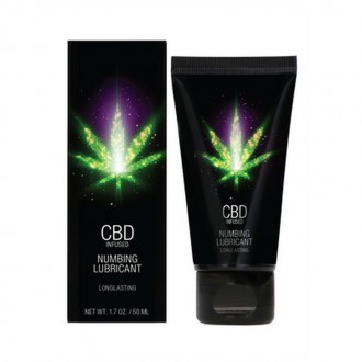 CBD NUMBING LUBRICANT - 2 FL OZ / 50 ML