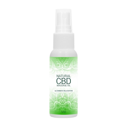 NATURAL CBD - MASSAGE OIL - 2 FL OZ / 50 ML