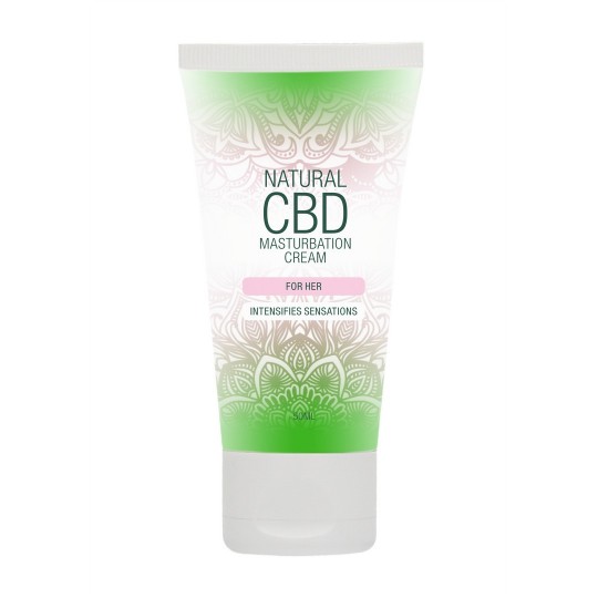 NATURAL CBD - MASTURBATION CREAM FOR HER - 2 FL OZ / 50 ML