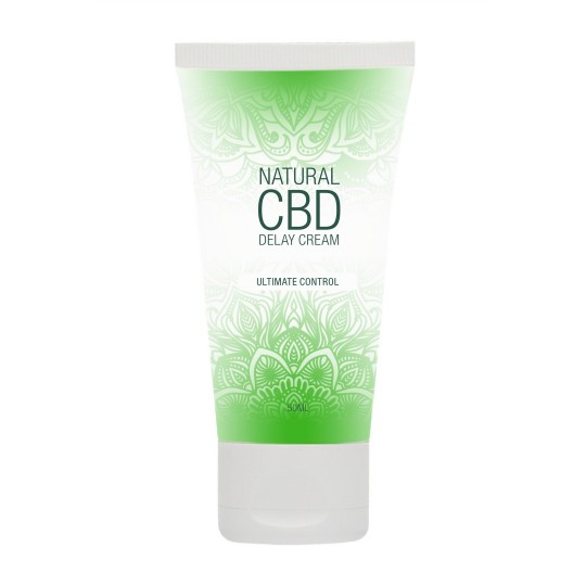 NATURAL CBD - DELAY CREAM - 2 FL OZ / 50 ML