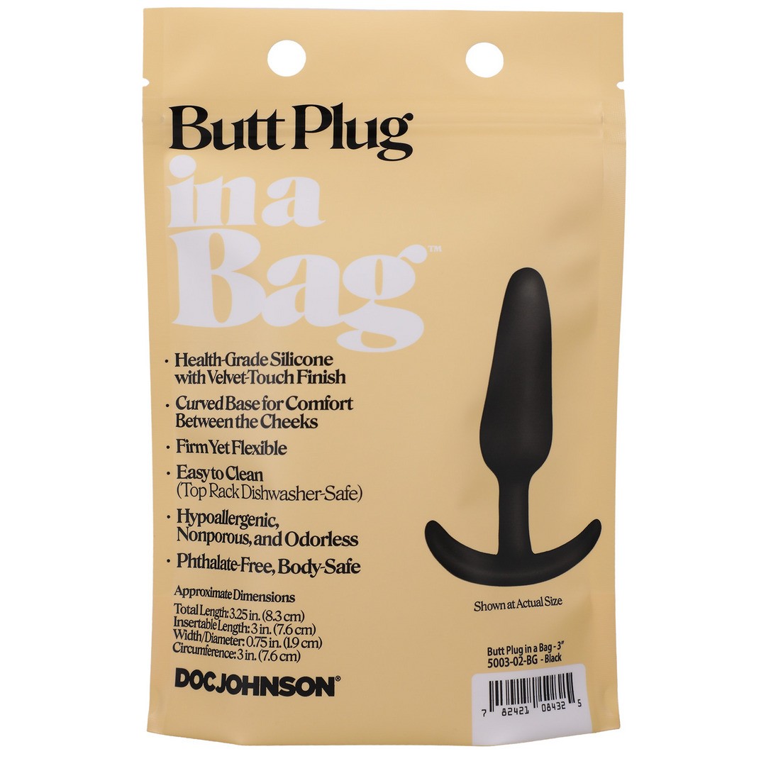 BUTT PLUG - 3&#039; / 8 CM