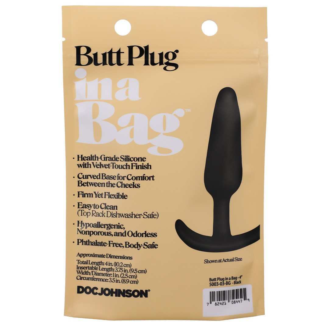 BUTT PLUG - 4&#039;&#039; / 10 CM