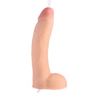 REALISTIC DUAL DENSITY SQUIRTING DILDO - 7 / 18 CM