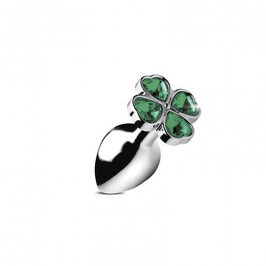 LUCKY CLOVER GEM - BUTT PLUG - LARGE