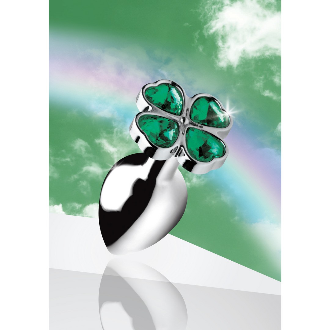 LUCKY CLOVER GEM - BUTT PLUG - SMALL