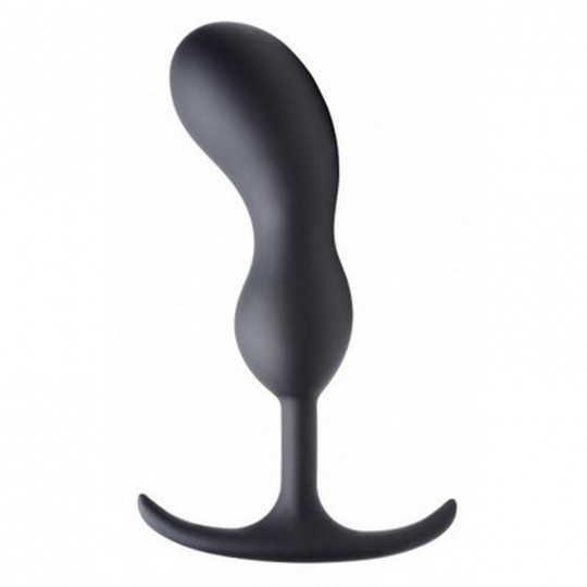 PREMIUM SILICONE WEIGHTED PROSTATE PLUG - LARGE