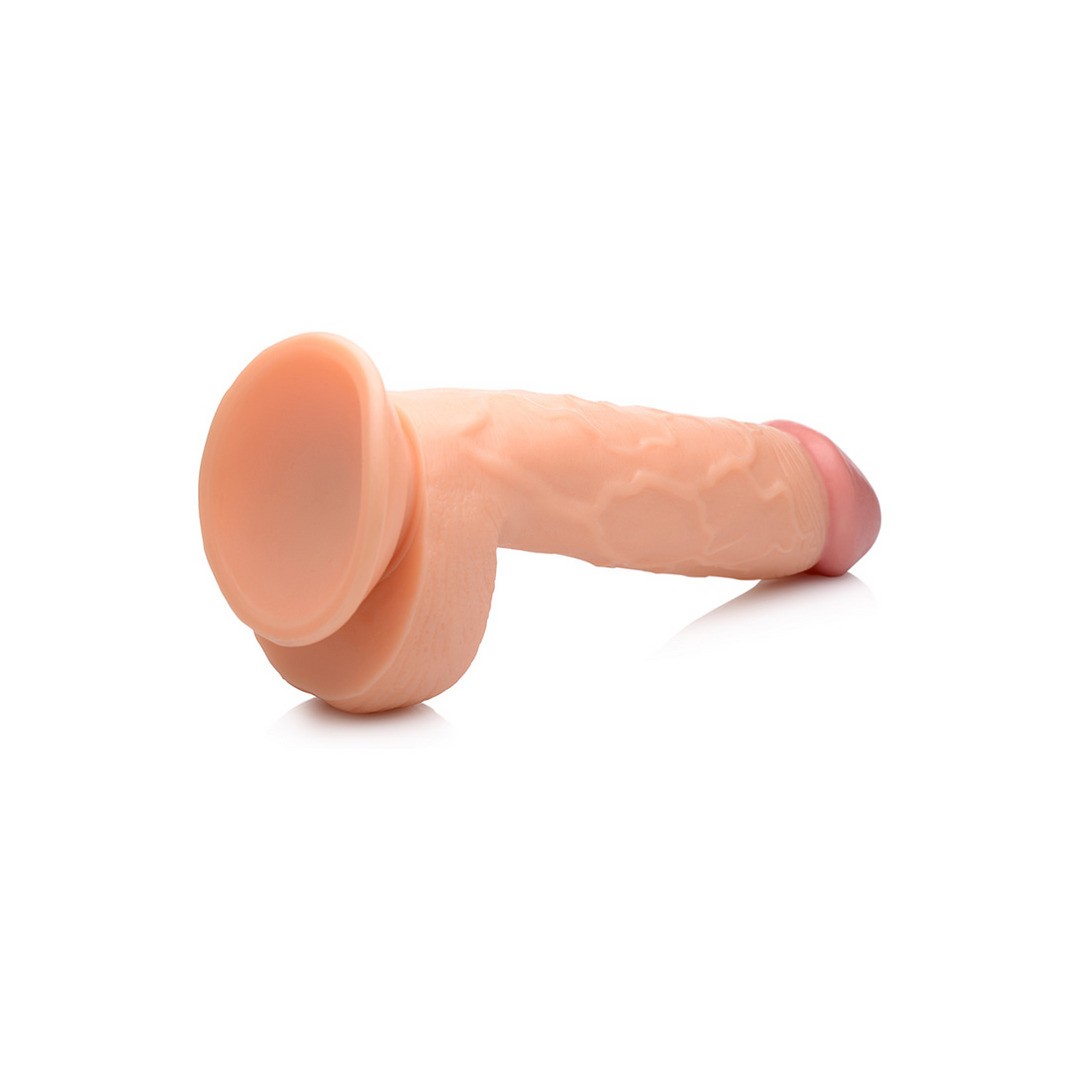 POP - DILDO WITH BALLS - 8.25 / 21 CM