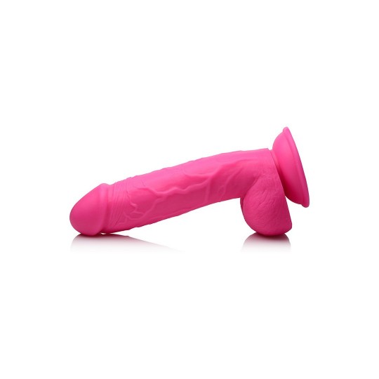 POP - DILDO WITH BALLS - 8.25 / 21 CM