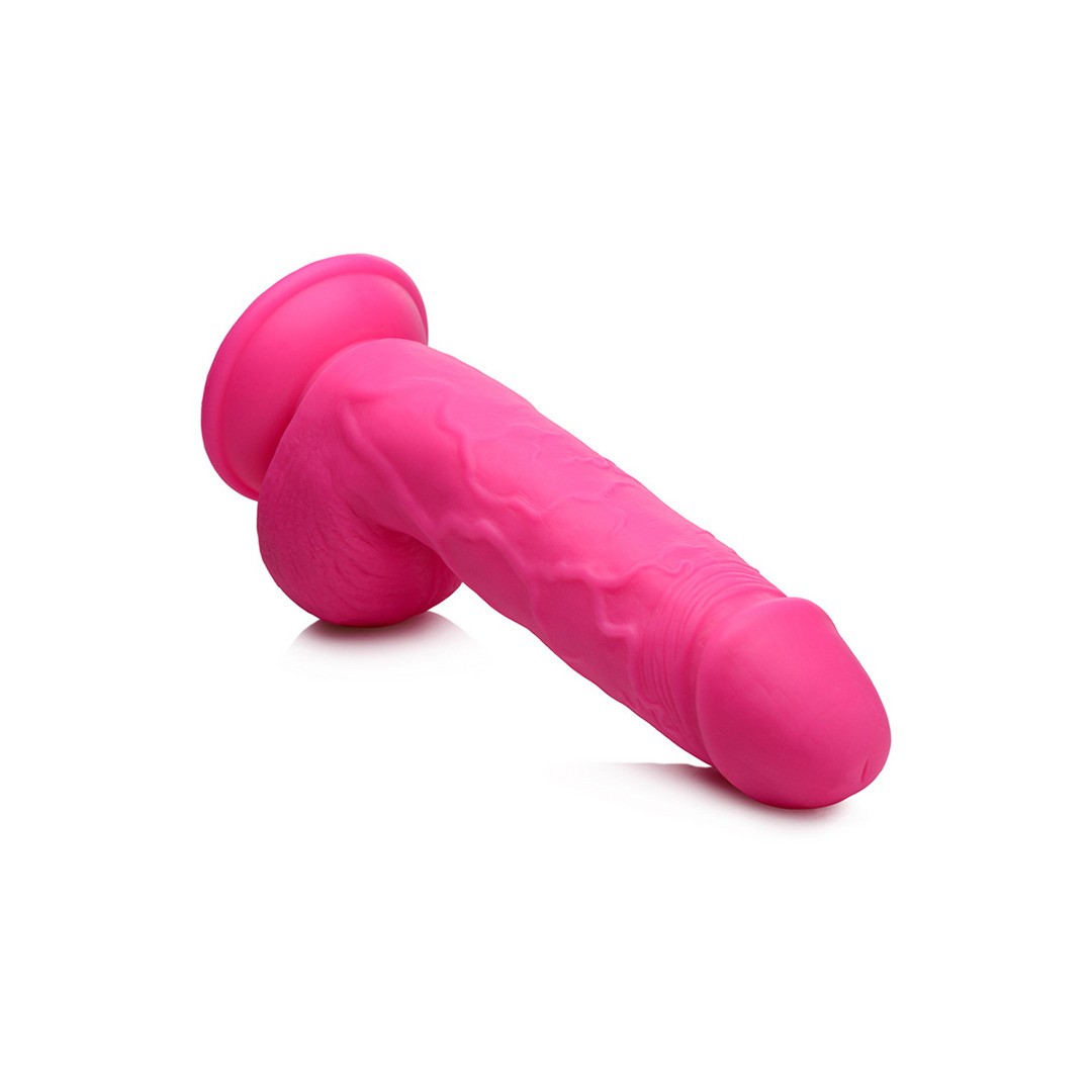 POP - DILDO WITH BALLS - 8.25 / 21 CM