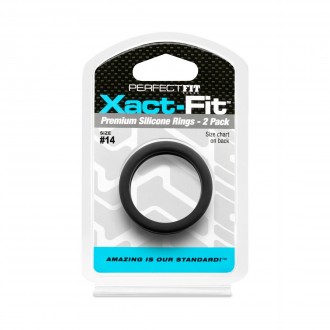 #14 XACT-FIT - COCKRING 2-PACK