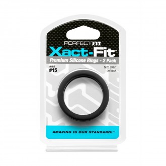 #15 XACT-FIT - COCKRING 2-PACK