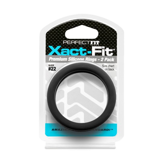 #22 XACT-FIT - COCKRING 2-PACK