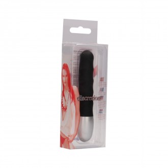 DISCRETION - RIBBED MINI VIBRATOR