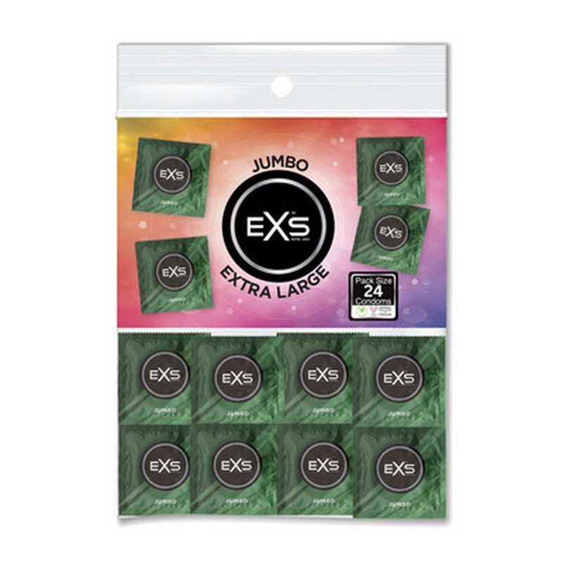 EXS JUMBO PACK - CONDOMS - 24 PIECES