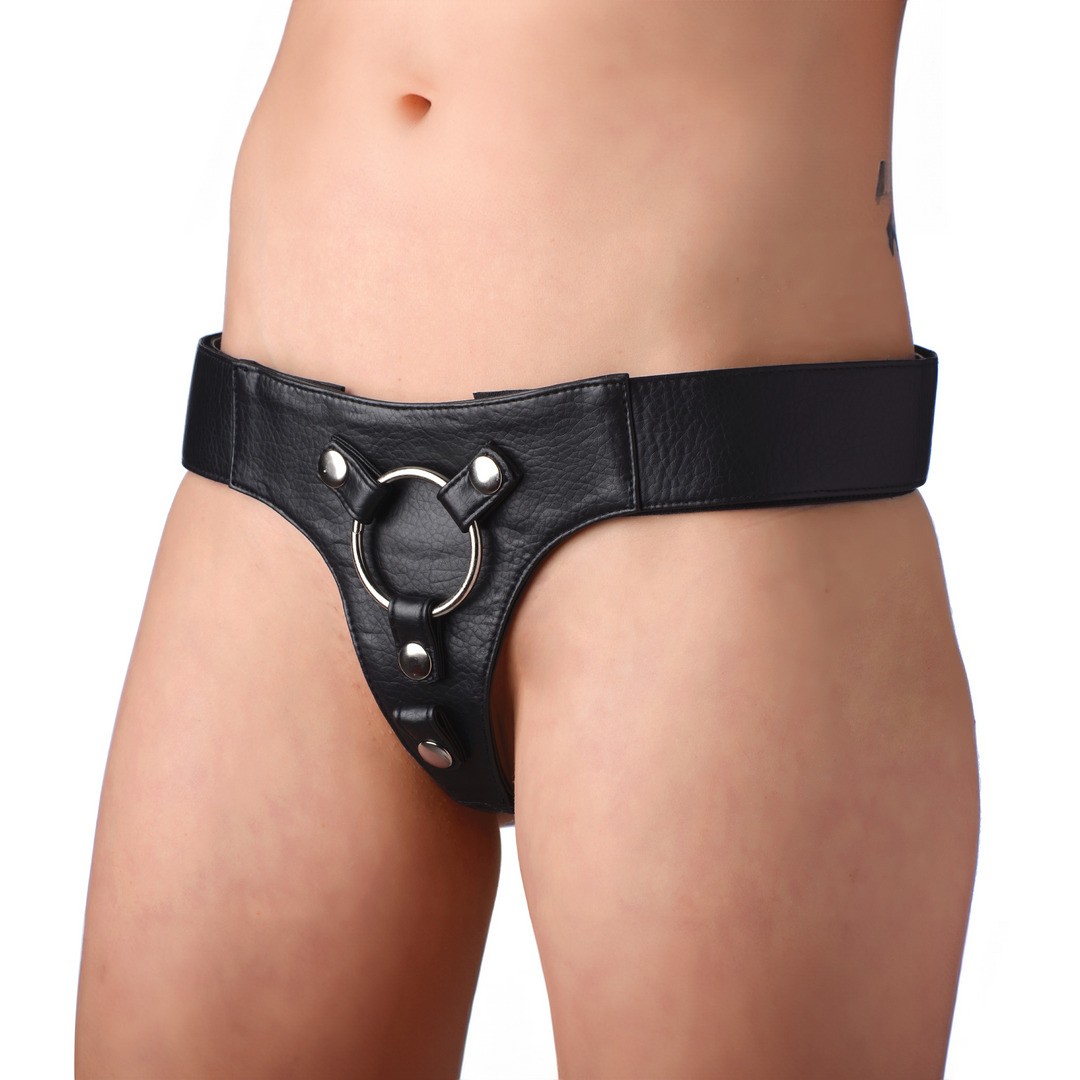 DOMINA - WIDE BELT STRAP-ON HARNESS